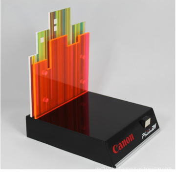 Custom Acrylic Counter Canon Camera Display Stand